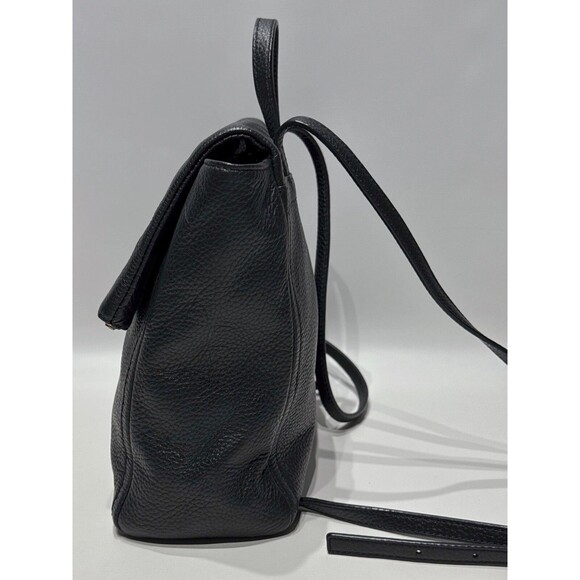 Kate Spade Highland Place Backpack Black Pebbled Leather Gold Hardware 11x10x4 main image 5